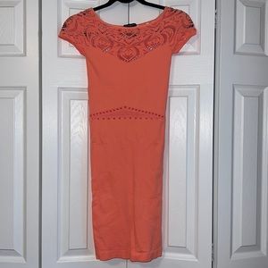 Stretchy, BEBE, midi dress